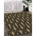 thumbnail image 3 of Ahgly Company Tapis de Zone Carré Transitionnel Lavable en Machine, 3 Pieds Carré, 3 of 7