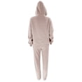 thumbnail image 5 of Ensemble de Deux Pièces pour Femmes 2023 Mode Poche Col Rond Décontracté Manches Longues Chandail en Molleton + Pantalon Ensemble de Sport pour Femmes en Solde, 5 of 5