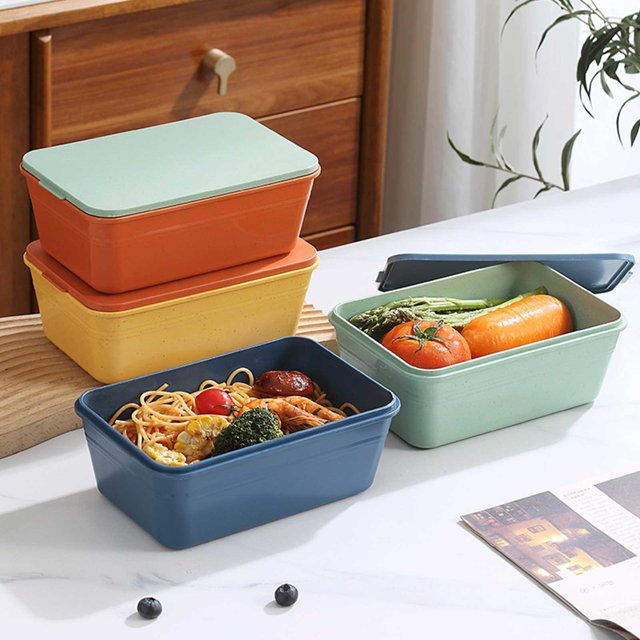 Vaidha Bento Box Adult Lunch Box Compartment Meal Prep Container For Kids Stackable Snack Containers For School And Travel Lunch Microwave Safe