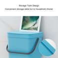thumbnail image 4 of Youkk Sturdy And Durable Wall Mounted Trash Cans For Clean Household Environment white 5L, 4 of 6