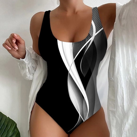 FcBaudy Womens Swimsuits Bathing Suit for Women Plus Size Swimsuit for Women Woman Sexy And Fashionable Beach Swimsuit With Printed Summer Swimsuit Women Swimsuit