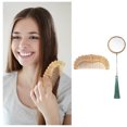thumbnail image 2 of 1 Set Wooden Mirror Comb Kit Chinese Style Carving Mirror Sandalwood Comb, 2 of 8