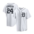 thumbnail image 1 of Men's Detroit Tigers Baseball Jersey CABRERA 24# TORKELSON 20# GREENE 31# Adult Replica Player Name Sport Jersey, 1 of 4