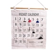 thumbnail image 1 of Pocket Chart Organizer, Pocket Chart Calendar Numbered Portable Beautiful Morning Check  for Classroom for Coins Large 31 Pockets,Small 32 Pockets,Small 40 Pockets,Small 48, 1 of 8