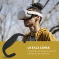 thumbnail image 3 of SHOWERORO 1 Set Light Blocking Face Cushion Pad Black Ergonomic Pillow for, 3 of 3