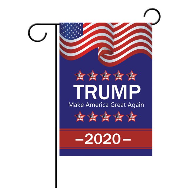 Portable Flag Innovational Decorative Flag Removable Election Banner Resuable Hangng Flag