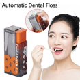 thumbnail image 3 of Dental Floss Holder Floss Box Automatic Tooth Pick Flosser Portable D1M8, 3 of 8