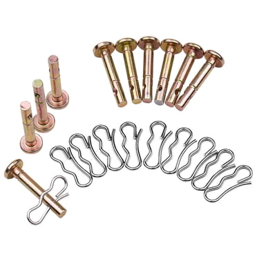 Amdohai Shear Pin Split Pin 20PCS Snowplow Snow Blower Accessories Scissors Pin