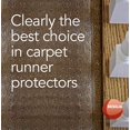 thumbnail image 5 of Resilia - Clear Vinyl Plastic Floor Runner/Protector for Low Pile Carpet - Skid-Resistant Decorative Pattern, (27 Inches Wide x 12 Feet Long), 5 of 5