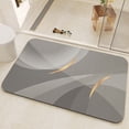 thumbnail image 1 of Summer Savings!Super Absorbent Bathroom Bath Mat Quick Dry Floor Mat,Diatomaceous Earth Mat,Non Slip Thin Bathroom Rugs,Rubber Backed,Bathroom Rug in Front Of The Kitchen Sink,Shower Room,Bathtub, 1 of 8