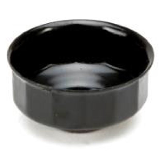 Performance Outil Clé à Filtre à Huile W54075 Compatible avec Filtres à Huile Toyota; Type Capuchon; Entraînement 3/8 Pouce; Noir; Acier