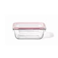 thumbnail image 2 of Starfrit LocknLock Glass Food Storage Container, Capacity of 13oz / 380ml, Rectangular Container, 2 of 8