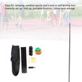 thumbnail image 4 of Portable Volleyball Net Set, PE and Iron Easy Storage Complete Volleyball Set Professional Strong Support Steel Poles  for Beach for Kids Adults, 4 of 7