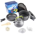 thumbnail image 1 of Pisexur Camping Kitchen And Cutlery Set Portable Camping Set Pot Made Of Aluminum Material, 1 of 4