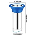 thumbnail image 2 of Clearance! Gspmoly Extended Floor Drainss Core Stainless Steel Broken Extension Pipeavoid-Odor Inner Core Toilet Drainss Universal Odor Blocker Clearance, 2 of 2
