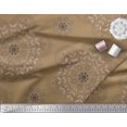 thumbnail image 3 of Soimoi Rayon Fabric Leaves & Sacred Geometry Geometric Printed Craft Fabric by The Yard 56 Inch Wide, 3 of 3