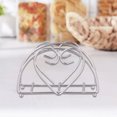 thumbnail image 4 of Chmadoxn Kitchen Gadgets, Semicircular Table Number Rack Iron Paper Towel Rack Living Room Paper Towel Rack Vertical Napkin Rack Paper Towel Storage Stainless Steel Paper Towel Holder, 4 of 6