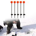 thumbnail image 2 of jinwen 5 Pcs Canne à Pêche sur Glace Pointe Supérieure Ressort Boule Rouge pour Accessoires de Pêche Grande, 2 of 9