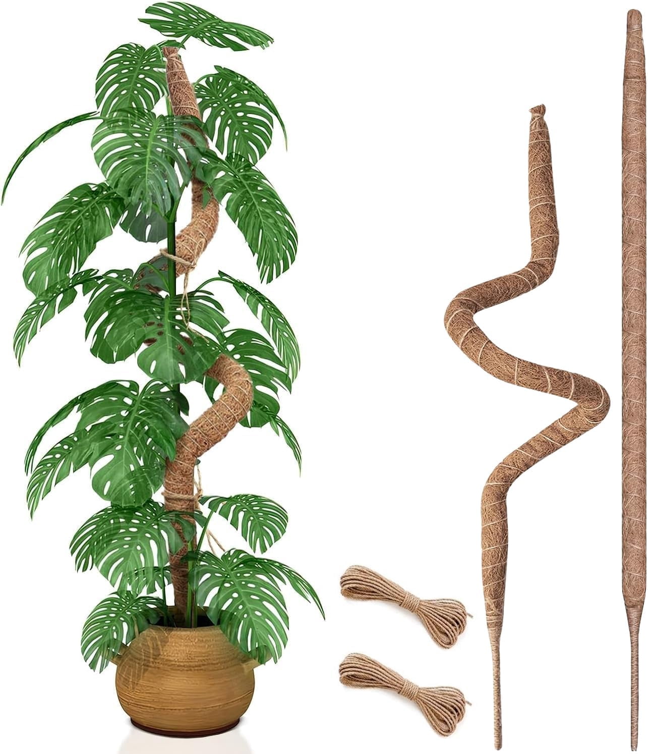 Moss Pole Bendable Pole for Plants Monstera for Climbing Plants