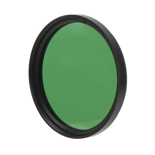 Filtre d'Objectif d'Appareil Photo, Faible Réfléchissement Ultra Haute Définition Filtre d'Objectif d'Appareil Photo 52 mm Résistant à l'Huile Résistant aux Rayures pour Appareils Photo Numériques Vert