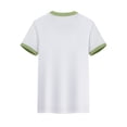 thumbnail image 3 of Hauts d'Été pour Filles, T-Shirts à Manches Courtes, Col Rond, Coupe Ample, Décontracté, Printemps, pour Garçons 4-5T, 3 of 7
