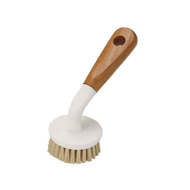 EGNMCR Dish Washing Brush Sisal With Handle Dish Brush Scrub Brush For Pans Pots Dishwashing And Cleaning Brushes Cleaning Brush