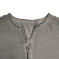 thumbnail image 4 of Birdeem Chemise Décontractée pour Hommes, Col en V, Manches Longues, Respirante, 4 of 7