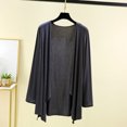 thumbnail image 1 of TopLLC Ensembles de Pyjama Ensembles de Détente pour Femmes, Vêtements de Nuit pour Femmes Blouse pour Femmes Uni Décontracté Mode Col Rond Manches Longues Régulières Hauts de Vêtements de Nuit Manches Longues Hauts de Pyjama, 1 of 3
