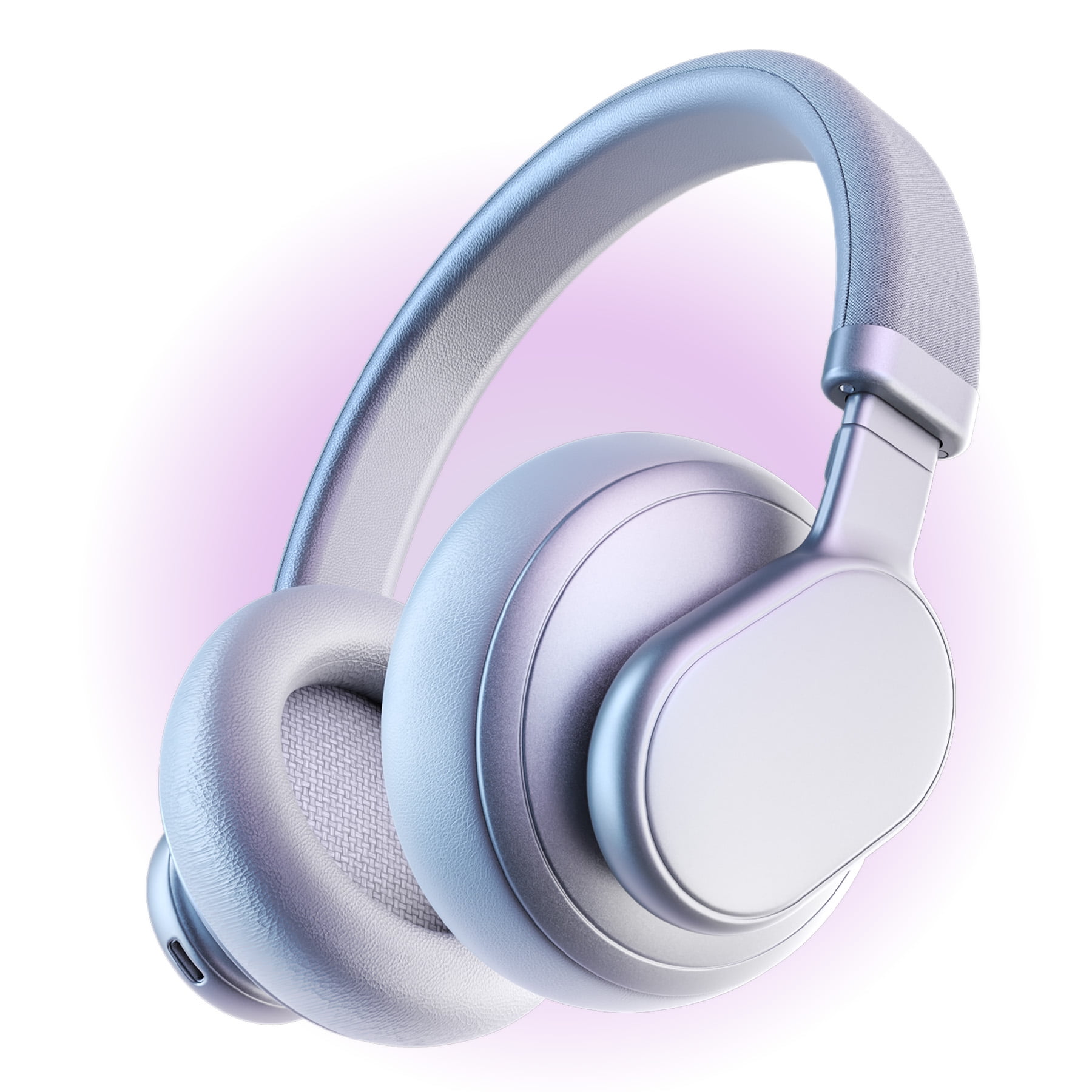 VEATOOL T1 Bluetooth Headphones Over Ear,72H Playtime, Foldable