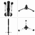 thumbnail image 3 of Monopod Stand Base， Universal Mini Three Feet Support Stand Tripod Monopod Base with 3/8in Screw for Monopods, 3 of 5