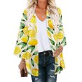 thumbnail image 1 of Nouveaux Hauts pour Femmes 2023 Mode Col Rond Grande Taille T-Shirt à Manches Longues Blouse Imprimée Automne Chandail en Molleton à Manches Longues pour Femmes, 1 of 5