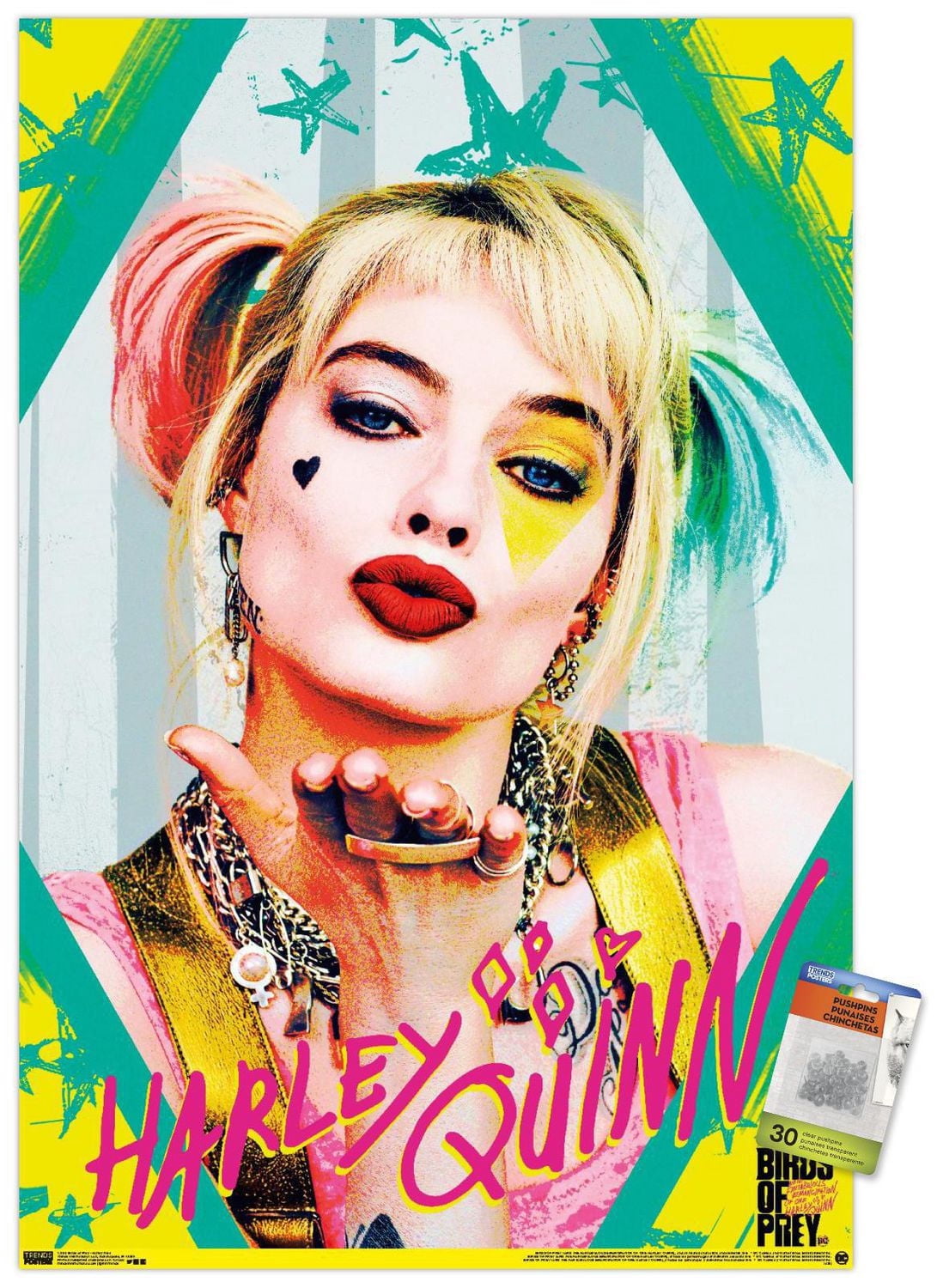 Film DC Comics - Oiseaux de proie - Harley Quinn - Baiser