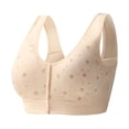 thumbnail image 1 of 2025 Womens No Steel Ring Underwire Bras for Women Front CloseT Womens Bras Comfortable Front Closure Back Plus Size Seamless Womens Bras Comfortable Support Unlinedfor Large, 1 of 2