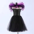 thumbnail image 5 of YOUSNH Halloween Tout-Petits Enfants Bébés Filles Magnifique Sorcière Robe Noire Déguisement Fête Tulle Robes Robes pour Filles E_001 4-5 Ans, 5 of 5