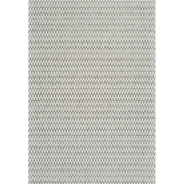 Rug Branch Maise Abstract Indoor Outdoor Area Rug, Cream Beige, Modern - Entryway, Hallway, Bathroom, and Kitchen