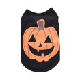 thumbnail image 2 of Halloween Pets Fashion T-Shirt Pumpkin Spider Skull Patterns Print  Neck Short Sleeve Pullover, 2 of 8