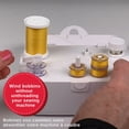 thumbnail image 3 of SINGER® Universal Bobbin Winder - For Class 15 and 15J Bobbins - Simple & Portable - Battery Powered With Included Power Adapter, White, 3 of 8