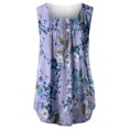 thumbnail image 3 of Birdeem T-Shirt Mode Femme Été Aguichant Sans Manches Imprimé Léger Ample Ventilation, 3 of 6