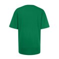 thumbnail image 3 of T-shirts Graphiques pour Femmes, Mode Femmes Nouveau Style T-Shirts à Imprimé Floral Amples à Manches Courtes Col Ras du Cou Blouses d'Été Décontractées Hauts pour Dames, 3 of 6