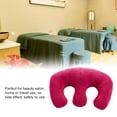 thumbnail image 3 of Xuanheng Coussin de Poitrine Doux Détachable Traversin Féminin pour SPA Salon de Beauté Rose Rouge Rose Rouge, 3 of 8