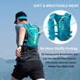 thumbnail image 5 of AONIJIE Sac à Dos d'Hydratation de Course pour Femmes et Hommes, Gilet d'Hydratation Ajustable et Léger pour la Randonnée, le Cyclisme, la Course et le Marathon, 5 of 5