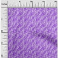thumbnail image 2 of oneOone Velvet Violet Fabric Text Fabric For Sewing Printed Craft Fabric By The Yard 58 Inch Wide, 2 of 5