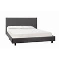 thumbnail image 4 of Lit plateforme et matelas double, gris, 4 of 7