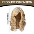 thumbnail image 3 of Perruque Femme Cheveux Chauds Blonde Longue Bouclée Pleine, Perruque Cheveux Chauds Blonde Longue Bouclée Pleine, Perruque pour Femmes, 3 of 9