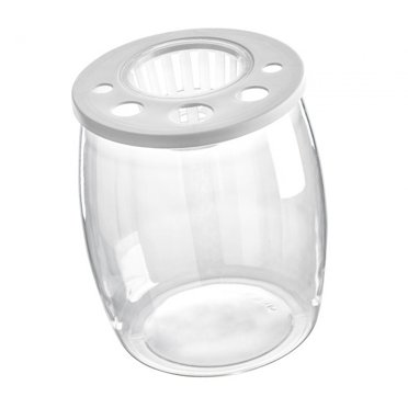 Bol à Poisson Aquarium de Bureau Polyvalent Tendance Transparent Aquarium Bricolage Micro Paysage pour Salle à Manger Restaurant Chambre Ferme Café Forme de Tambour