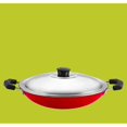 thumbnail image 4 of Non-Stick Aluminium Appachatti, 23cm with Stainless Steel Lid, 4 of 6