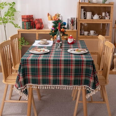 EGNMCR Christmas Decorations, Christmas Ornaments, Christmas Tablecloth Christmas Surrounding Feeling Tablecloth Home Dining Table Suitable For Christmas Or Daily Decoration Christmass tablecloth