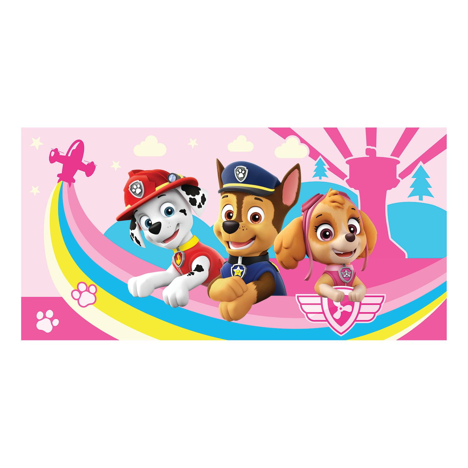 Oreiller de corps «Skye Flights » Paw Patrol