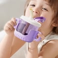 thumbnail image 3 of SPOORYYO Weighted Straw Trainer Cup with Soft Spout, Leak-Proof Silica Gel Drinking Cup, Non-Slip Handle and Clear Measurement Scale for Effortless Drinking Experience, 3 of 5