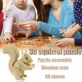 thumbnail image 1 of Child 3D Three-dimensional DIY Woodiness Early ducation Toys Model Puzzle, 1 of 6